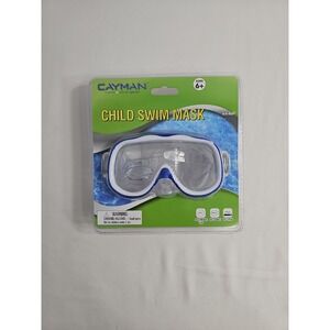 Childs Swim Mask - Royal Blue/White - Cayman Swim Gear (New)